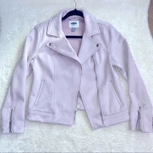 Old Navy lilac Suede Jacket size S